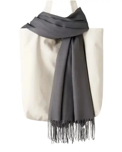 [BF008] Bufanda gris oscuro