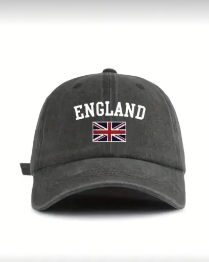 Gorra negra ENGLAND