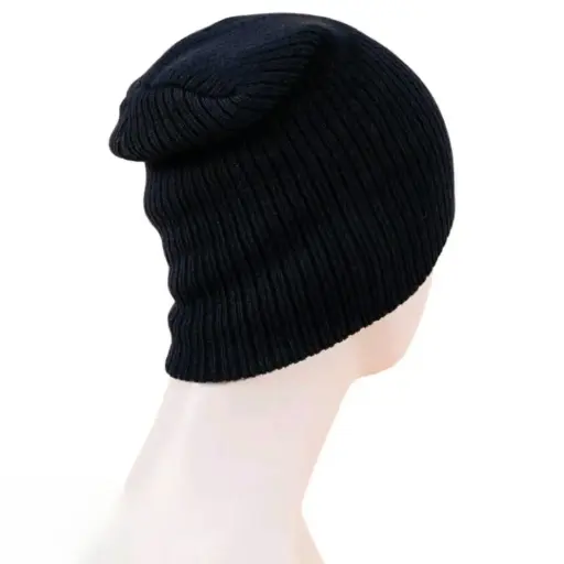 [GS007] Gorro minimalista color negro 