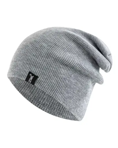 [GS023] Gorro holgado gris GZML