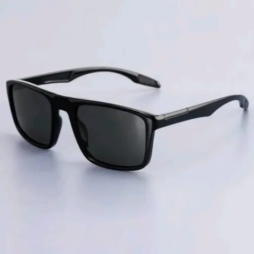 [GZ007] Gafas de moda de marco cuadrado negro para hombre 